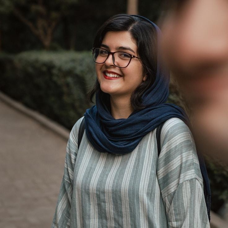 Portrait of Samira Chen, group coordinator and fusion cooking expert